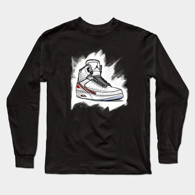 AJ 2 Long Sleeve T-Shirt by Buff Geeks Art